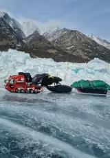 1500 км по Байкалу на Мотособаках!