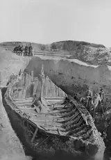 Погребальные ладьи викингов в Эстонии